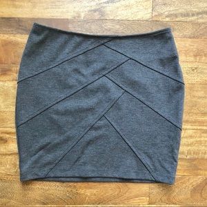 LAST CHANCE - F21 Gray Mini Skirt